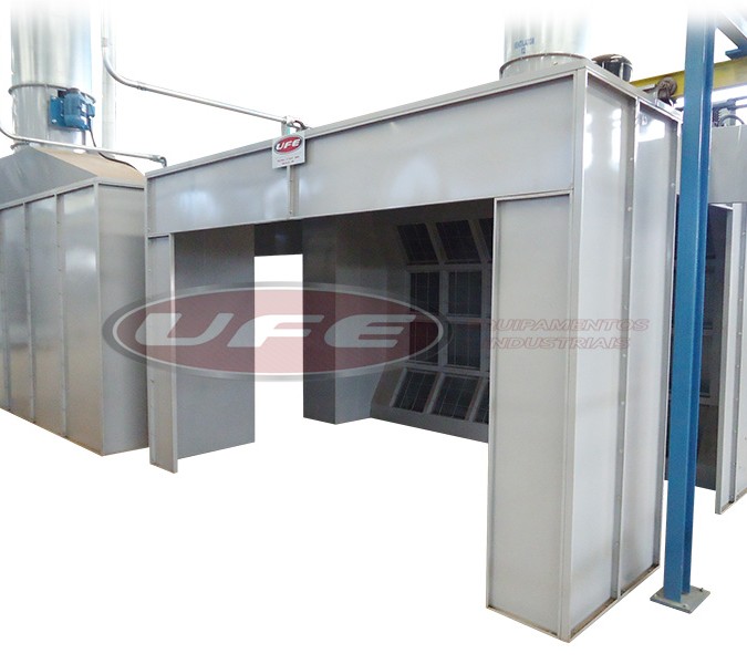 Cabine de Pintura Via Seca